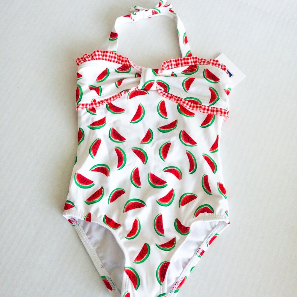 Janie and Jack Watermelon Swimsuit 🍉 (5T)